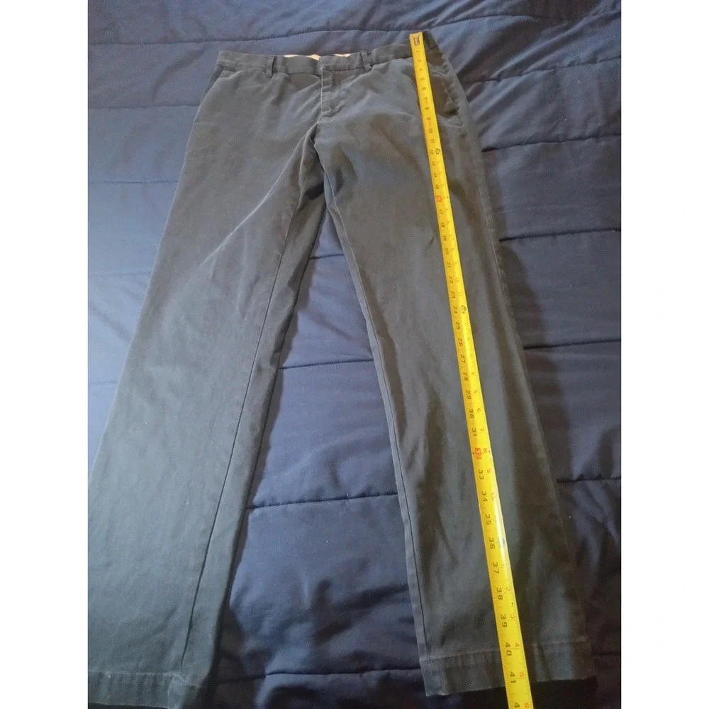 Banana Republic Aiden Chino Slim Straight Leg Pants Blue Size‎ 33 X 34 33X34